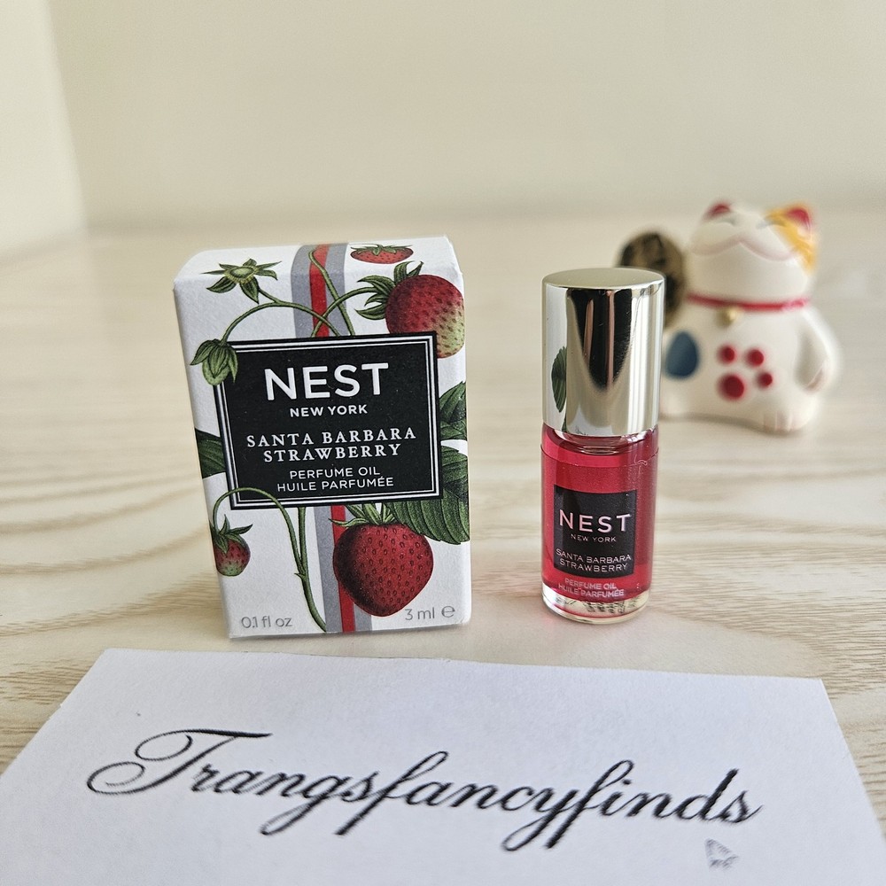 NEST New York Santa Barbara Strawberry Perfume Oil Roll-On Mini 3mL NIB
