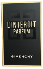 Givenchy L’Interdit Parfum EDP Perfume Sample spray .03 oz / 1ml New
