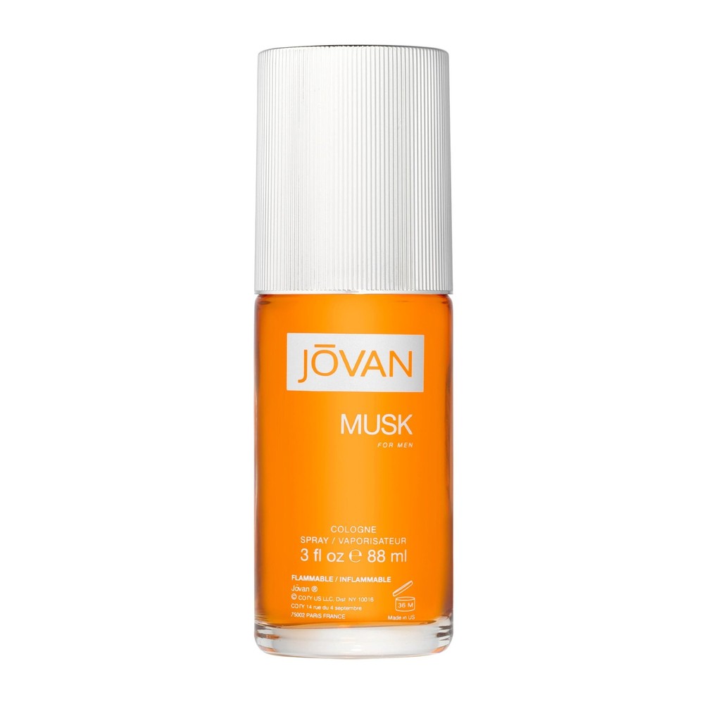 Jovan Musk for Men Eau de Cologne Spray 3 fl oz (Pack of 1) Notes of Carnatio…