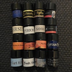 Sucreabeille Indie Perfume Lot Of 17 Assorted Sizes & Scents GOT, Firefly, Etc.