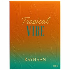 Rayhaan Tropical Vibe Eau de Parfum 3.4 oz/100ml Unisex Summer Fresh Perfume
