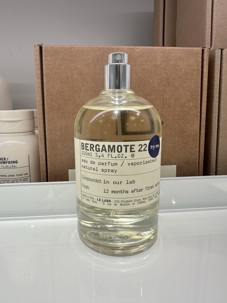 Le Labo Bergamote 22 Eau de Parfum Spray, Unisex, 3.4 oz (100ml)