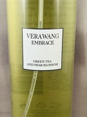 Vera Wang Embrace Body Mist for Women Green Tea and Pear Blossom Scent 8.1 Fluid