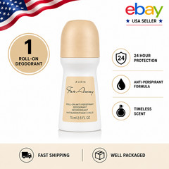 Far Away by Avon Roll on Deodorant 2.6 oz for Women
