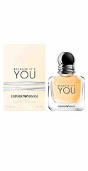 GIORGIO ARMANI Emporio Because It’s You Eau De Parfum, 1 Fl Oz 30 Ml Spray New
