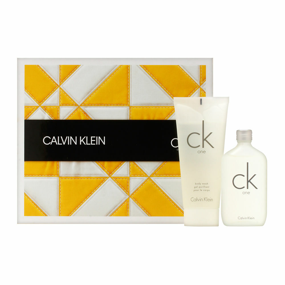 CK One by Calvin Klein Set 1.7 oz Eau de Toilette Spray + 3.4 oz Body Wash