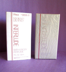 Interlude Vintage Bath & Body Perfume by Frances Denney 1 oz 30 ml Sealed Box