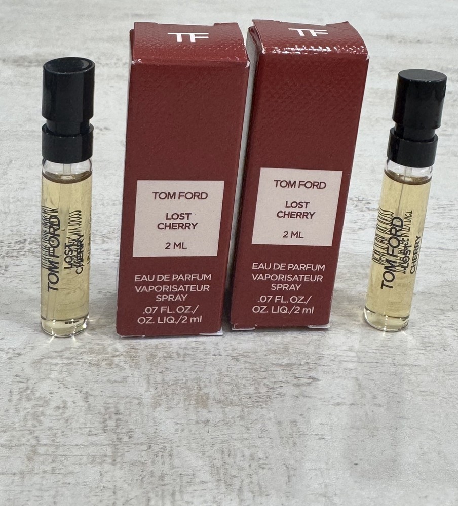 2 PCS TOM FORD LOST CHERRY EDP SPRAY SAMPLE 2ML/0.07OZ✨