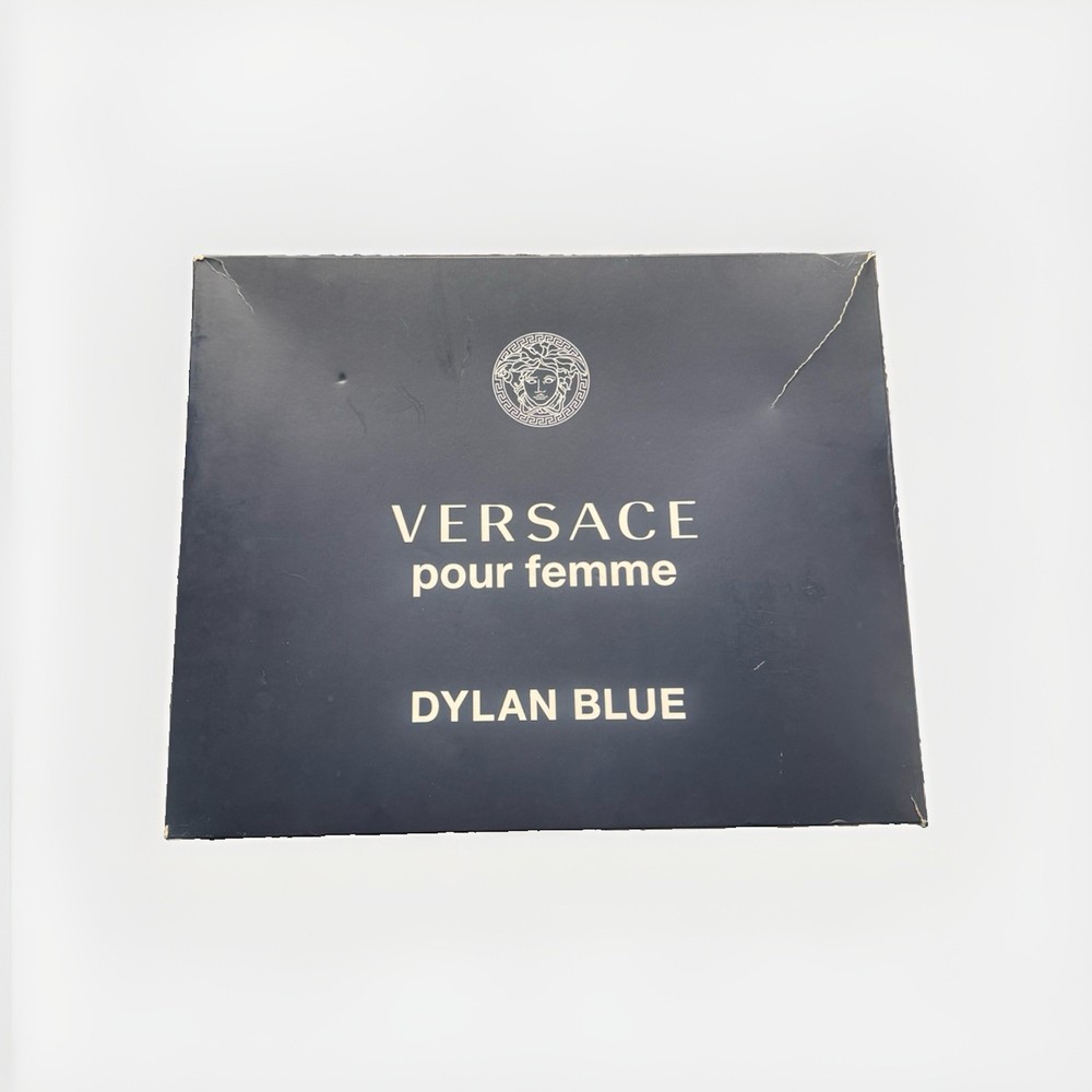 Versace Dylan Blue Eau de Parfum Spray Women with Bag 3.4 oz 100ml New Open Box