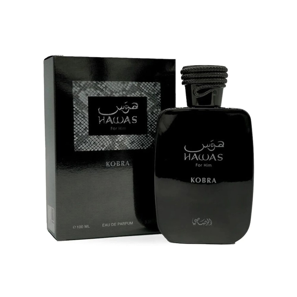 Rasasi Hawas Kobra Men 3.4 oz 100 ml Eau De Parfum EDP Spray New In Box