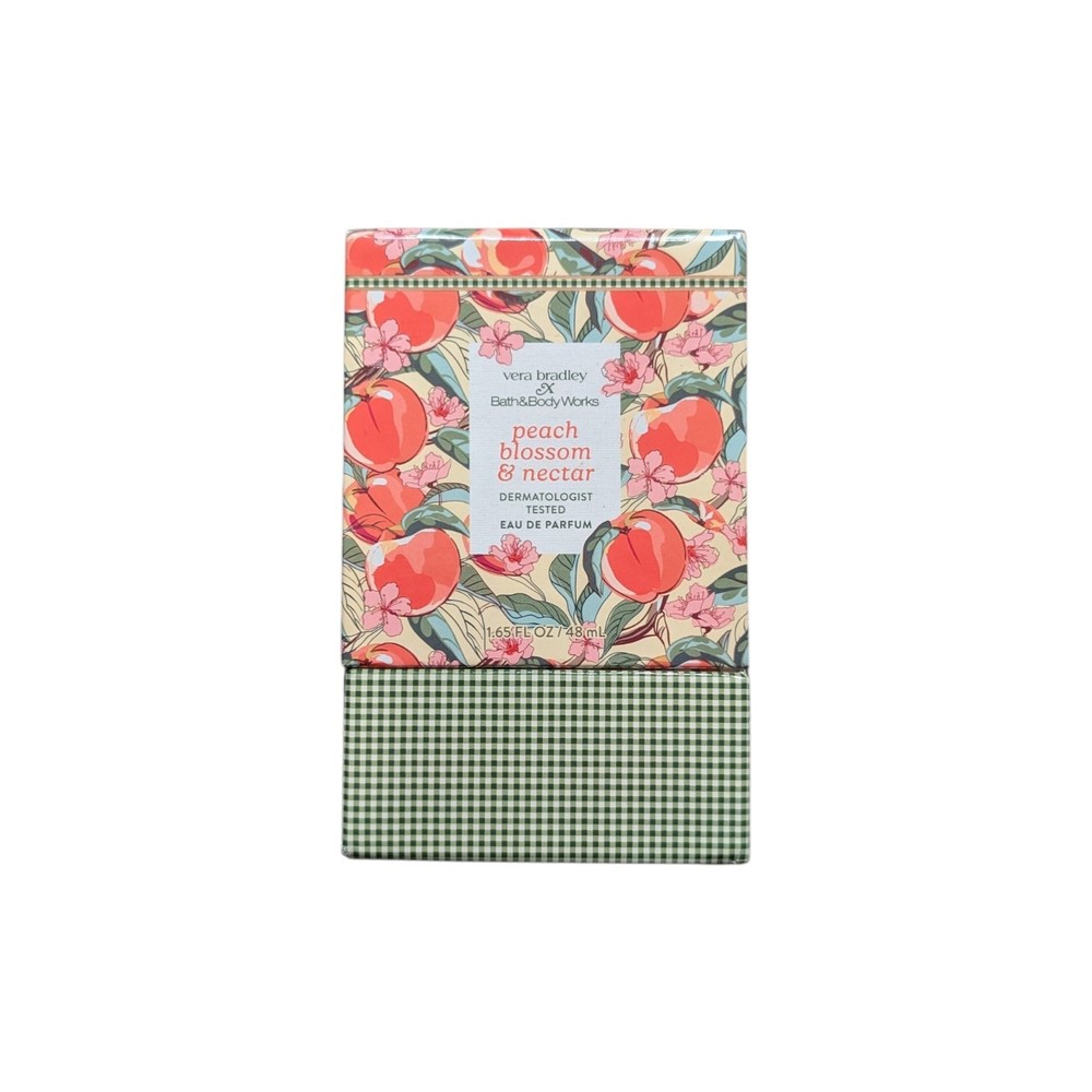 Bath and Body Works Vera Bradley Peach Blossom & Nectar Eau de Parfum 1.65oz NEW