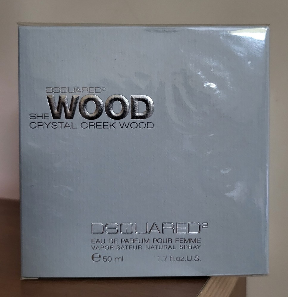 SHE WOOD DSQUARED2 Crystal Creek Perfume 50ml Eau de Parfum Vintage Sealed