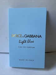 Dolce&Gabbana Light Blue Eau de Parfum Spray 1.5ml 0.05 fl oz Sample Size Female