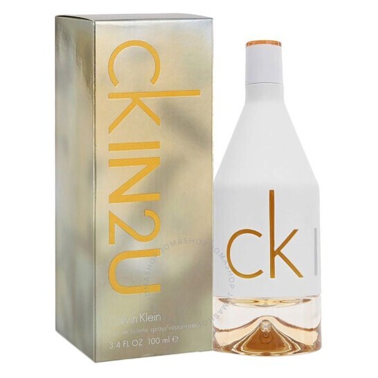 CK IN2U for Her by Calvin Klein 3.4 oz Eau de Toilette Spray, SEALED BOX