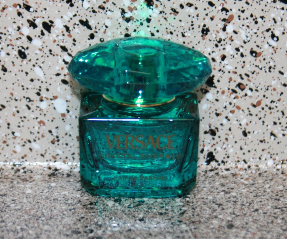 Versace Crystal Emerald Eau de Parfum 0.17 oz .17 / 5mL Travel Size Mini Perfume