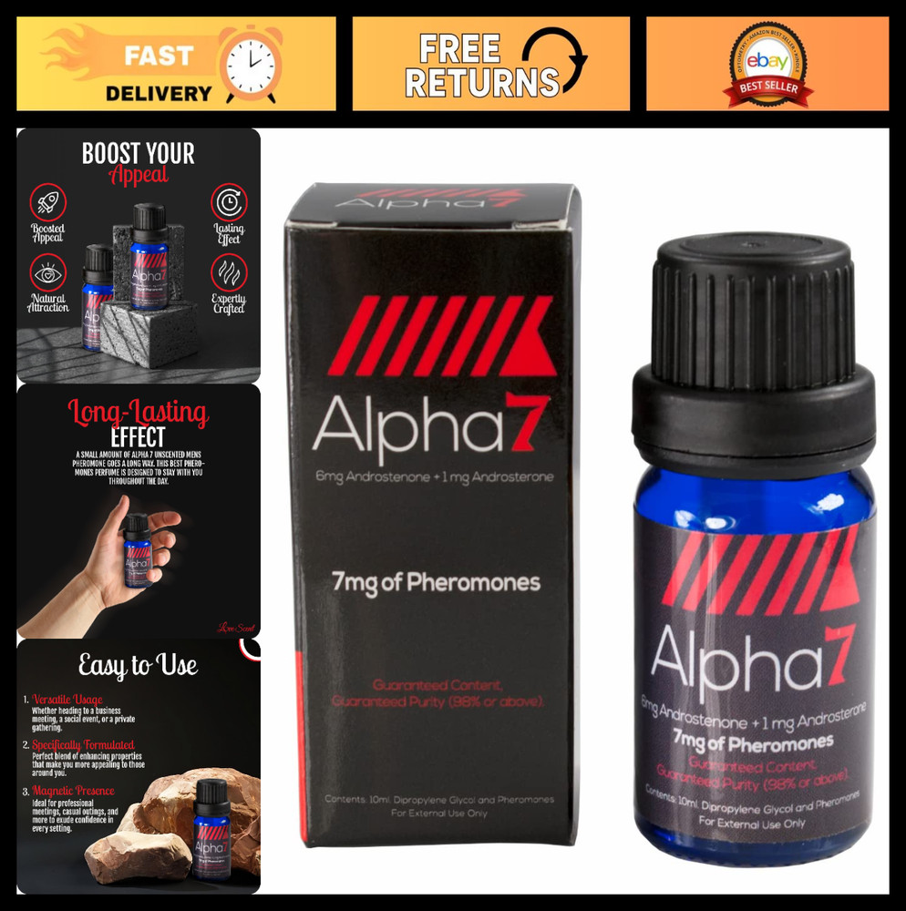 Unscented Men’s Pheromone Spray – Attract Attraction, Boost Confidence, 30ml