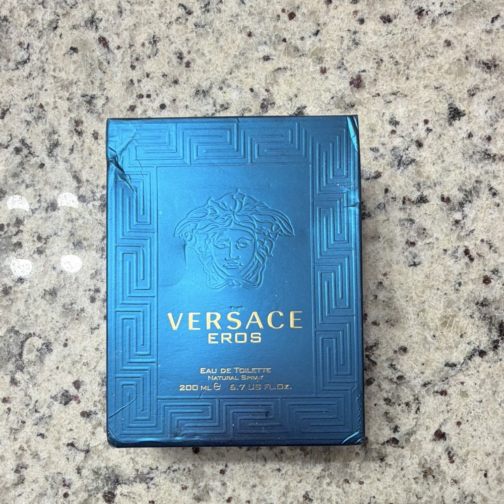 Versace Eros Eau de Toilette Natural Spray 6.7 fl oz (200 mL) Regular Size