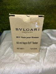 BVLGARI BLV NOTTE POUR HOMME 50ML SPRAY