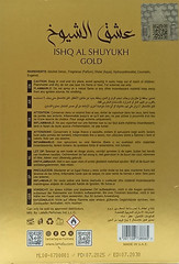 LATTAFA PRIDE ISHQ AL SHUYUKH GOLD EAU DE PARFUM SPRAY UNISEX 3.4 Oz / 100 ml