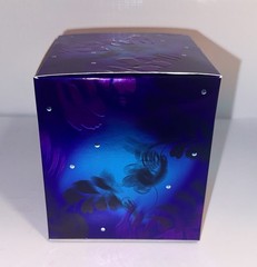 MIDNIGHT FANTASY Britney Spears 3.3 Oz 100ml Vintage Metallic Square Box 2KC1