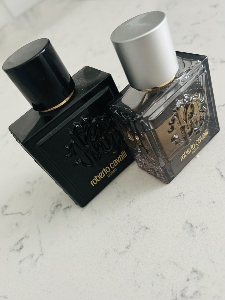 Roberto Cavalli Uomo 3.4 & Roberto Cavalli Uomo Silver 2.0 (both Discontinued)