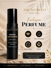 Smoked Oud Reserve Perfume Oil 10ml Roll-On | Warm Woody Amber Musk 🔥 Long…