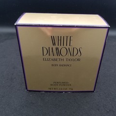 White Diamonds by Elizabeth Taylor Body Radiance perfumed Body Powder 2.6 oz
