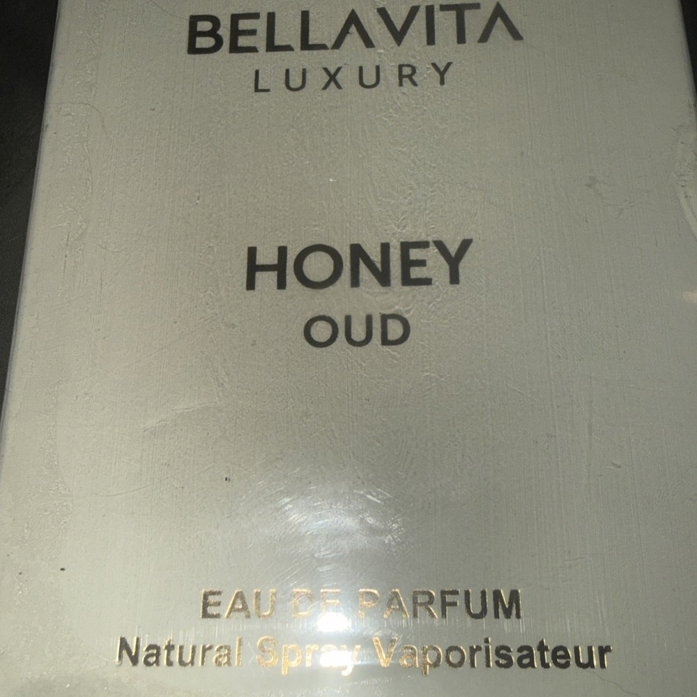 BellaVita Luxury Honey Oud EDP 3.38oz (100ml) Unisex, Amber