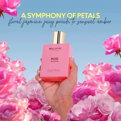Rose by Bellavita for Women – 3.4 oz EDP Spray N422