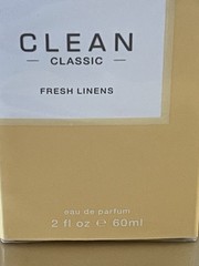 Clean Classic FRESH LINENS Eau de Parfum 60ml / 2 fl oz Full Size NIB SEALED
