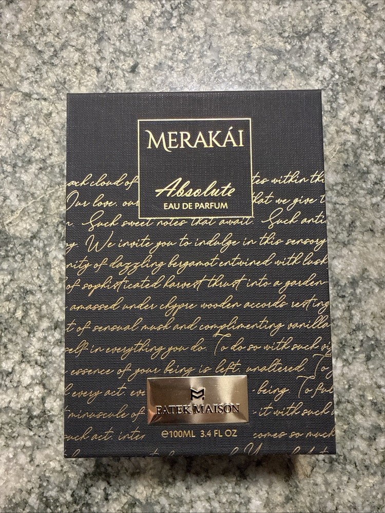 Merakai Absolute Patek Maison Eau De Parfum Spray 3.4 oz