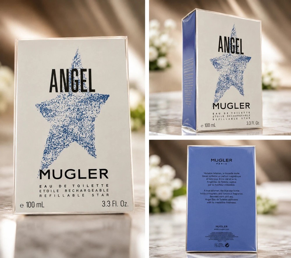 Mugler Angel Eau De Toilette 3.4oz 100ml Women’s Perfume,Sealed Free Shipping US