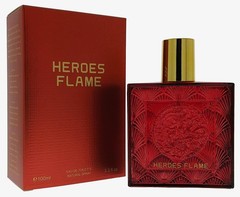 Heroes Flame Eau de Toilette 100ml – Natural Spray for Men and Women