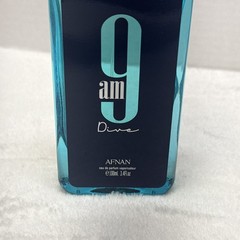 AFNAN 9am Men’s Parfum Cologne e100ml 3.4fl.oz Original Bottle With Cap No Box