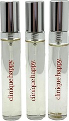 3 x Clinique Happy Perfume Spray 0.17 oz/5ml EDP Travel Size NWOB