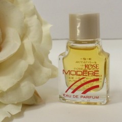 RARE 4 ml. Vintage Mini Perfume KOSE MODERE Eau de Parfum, EDP, JAPAN