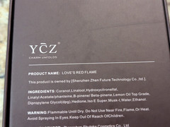 YCZ Charm Unfolds Love’s Red Flame Pulling you Closer 1.7 fl oz