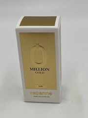 Rabanne Million Gold Elixir Parfum Intense 5ml Men’s Miniature New No Cello Wrap