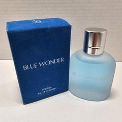 united scents Blue Wonder For Men Eau de Cologne Spray, 3.4 fl oz Regular Size