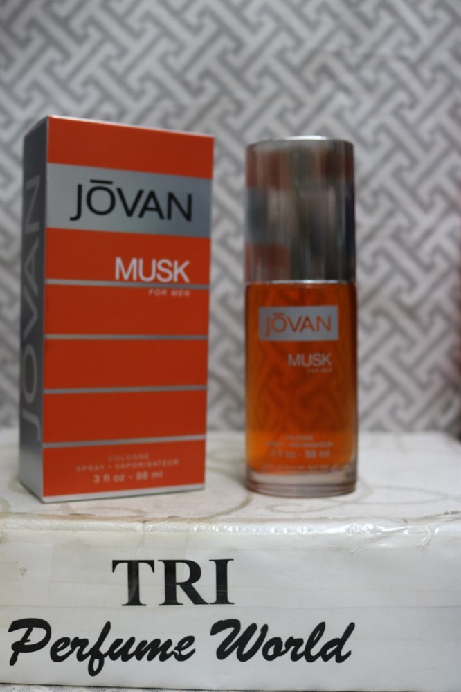 JOVAN MUSK for Men Cologne Spray 3 fl. oz. (88 ml)