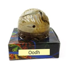 Natural Solid Perfume Oodh Fragrance Hand Craft Large Stone 8g Set Of 1