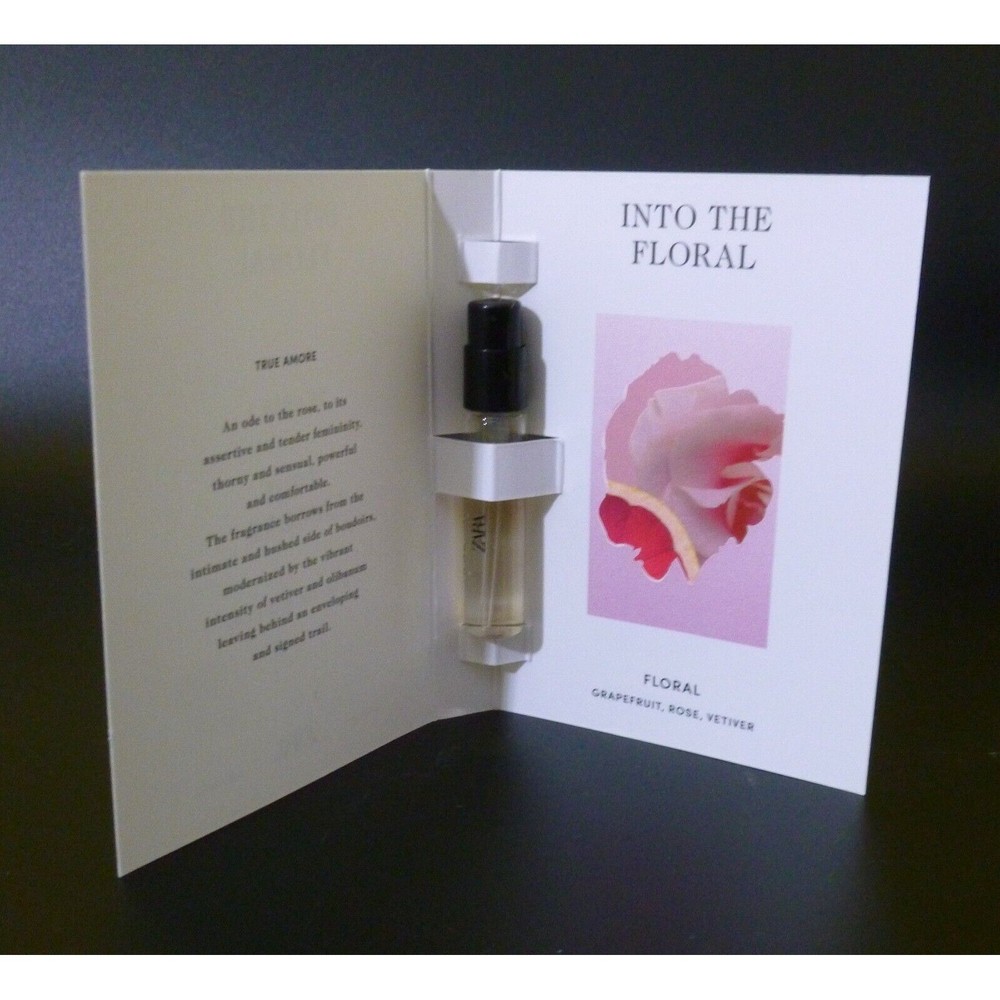 Zara ~ True Amore ~ Eau De Parfum 0.07oz / 2ml ~ Women’s Perfume ~ Mini ~ New