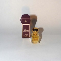 Lauren Ralph Lauren Rare Mini Cologne Clear Glass + Box 3.5ml, Discontinued