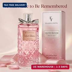 Perfume for Women, Alcohol-Free Long Lasting Floral Fragrance, Light & Soft Scen