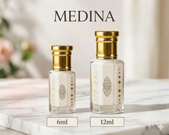 MEDINA White Musk Attar Oil Clean Cotton Perfume Alcohol Free Soft Skin Scent