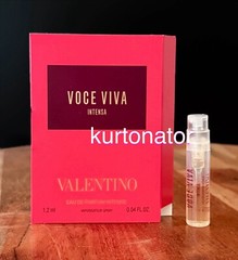 Valentino Voce Viva Intensa Eau de Parfum Spray NEW Sample Size Vial 1.2 ml