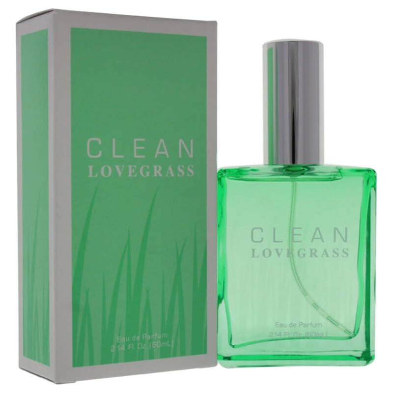 Clean Lovegrass Womens Eau De Parfum Spray Fragrances 2.14 FL. Oz 60ml NIB