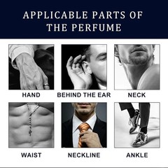 YCZ Lucky Sapphire Men’s Eau De perfume 1.7oz(50m) Charm Unfolds fragrance gift