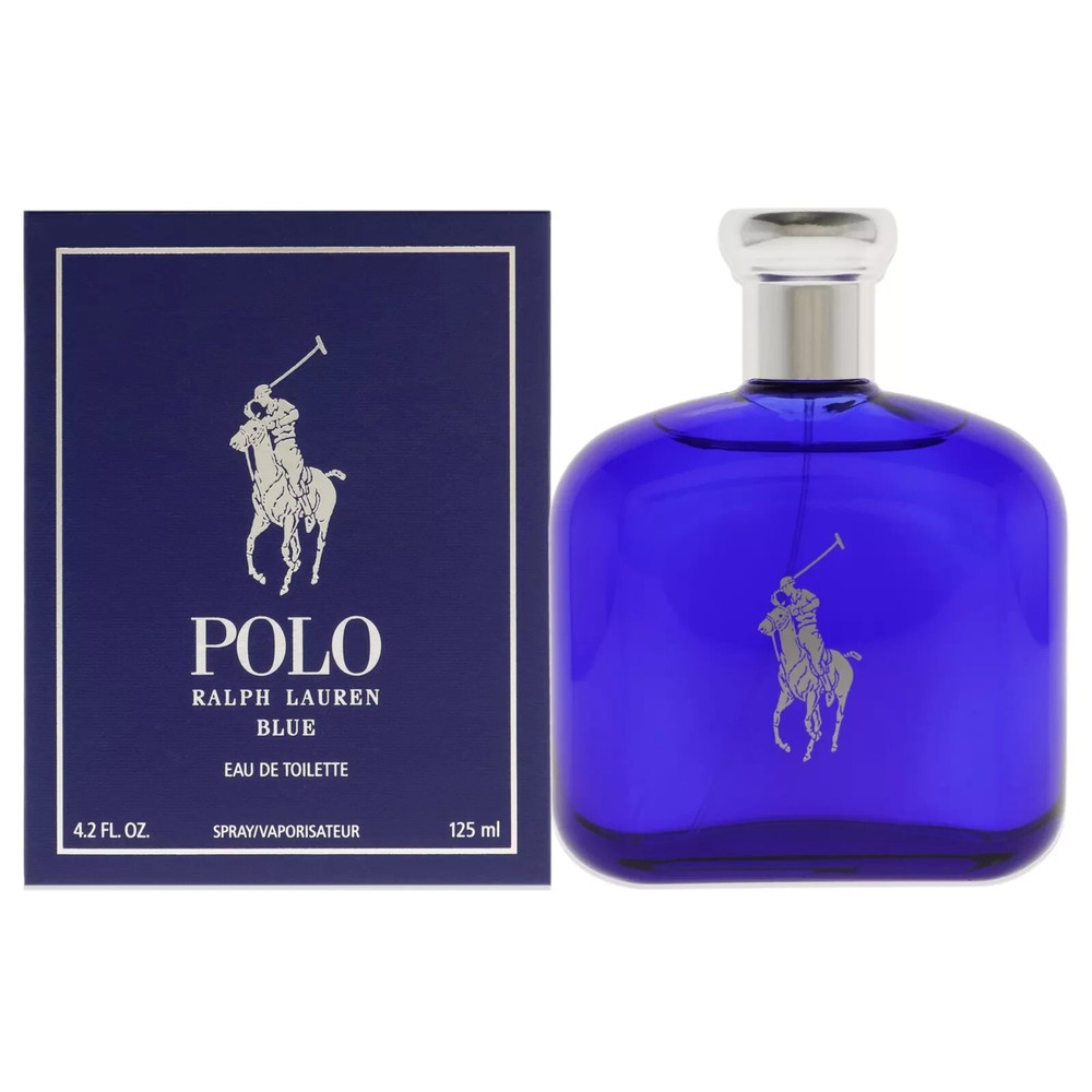 Ralph Lauren Men Polo Blue 4.2 oz EDT Spray