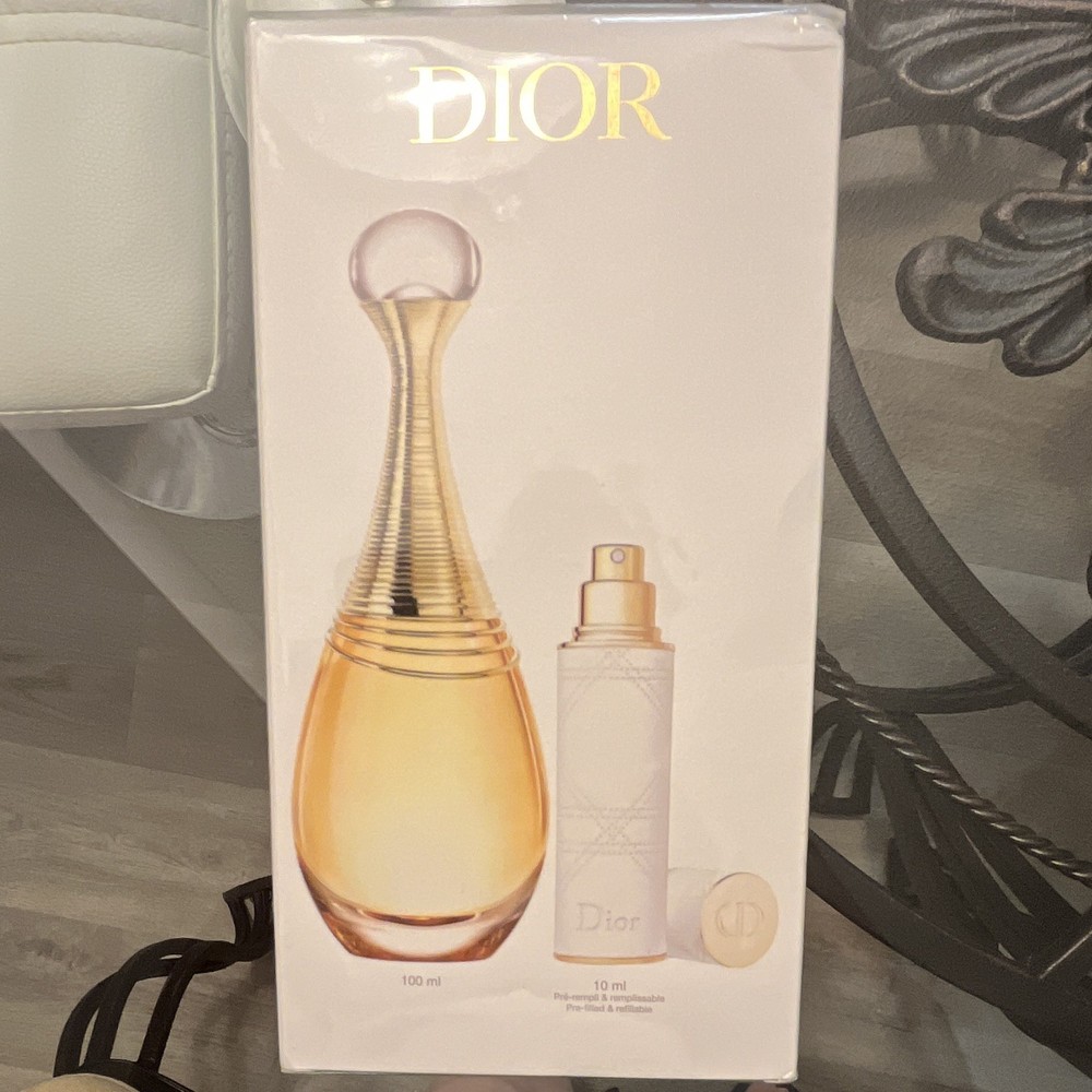 Dior J’adore Eau de Parfum Spray Set 100 mL + 10 mL Refillable Travel
